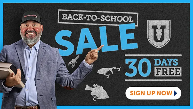 30 Days FREE Bass University Deal