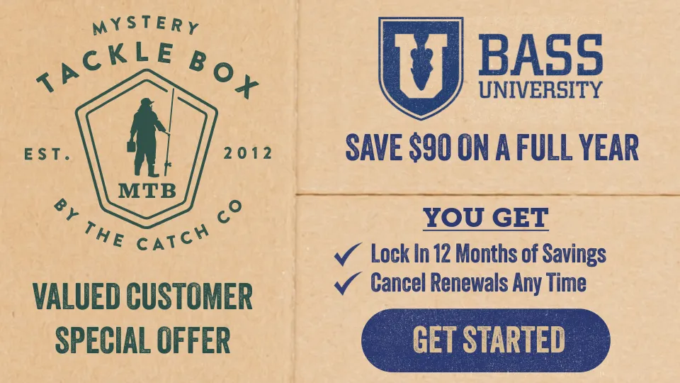 Bass University Annual Mystery Tackle Box Savings Deal