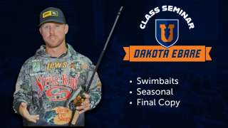 Seasonal Swimbaits For Big Bass - Dakota Ebare