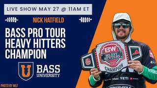 Post Spawn Smith Mountain Lake with Heavy Hitters Champion Nick Hatfield - May 27, 2025