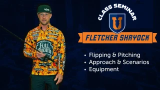 Flipping & Pitching Strategies For Heavy Cover & Pressured Fish - Fletcher Shryock