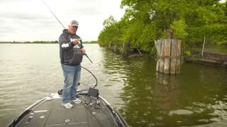 Fishing River Pilings &  Current Bait Selection - Gluszek