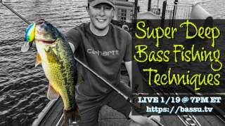 Super Deep Bass Fishing Cody Huff - January 2021