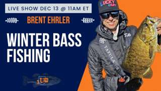 Winter Bass Fishing with Brent Ehrler - December 2022