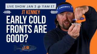 Early Season Bass Fishing Cold Fronts Are Good? - January 2023