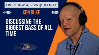 The BIGGEST Bass of All Time with Ken Duke - April 2023