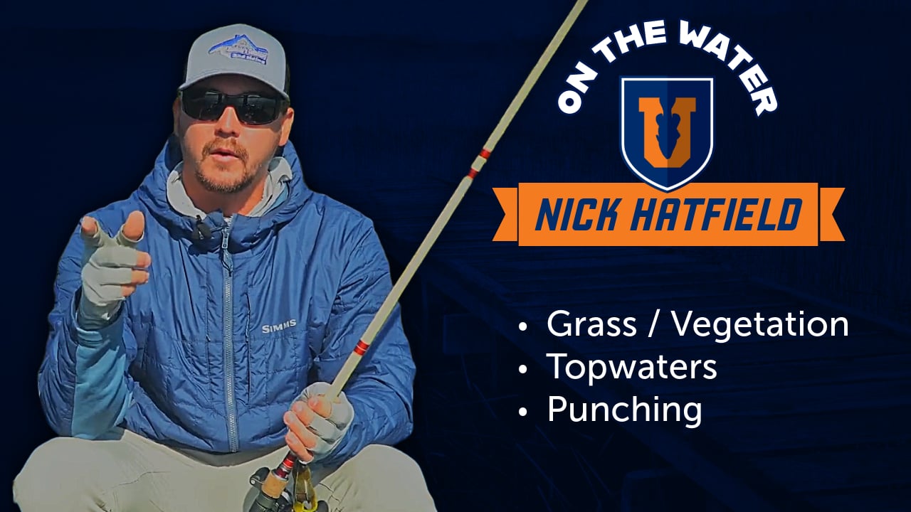 Grass Guru's Approach to Fishing Vegetation Nick Hatfield