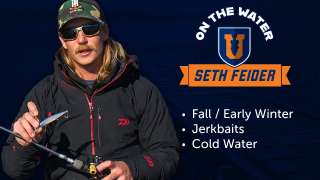 Tips & Tricks for Cold Water Winter Jerkbait Fishing - Seth Feider