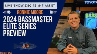 2024 Bassmaster Elite Series - Ronnie Moore - December 2023
