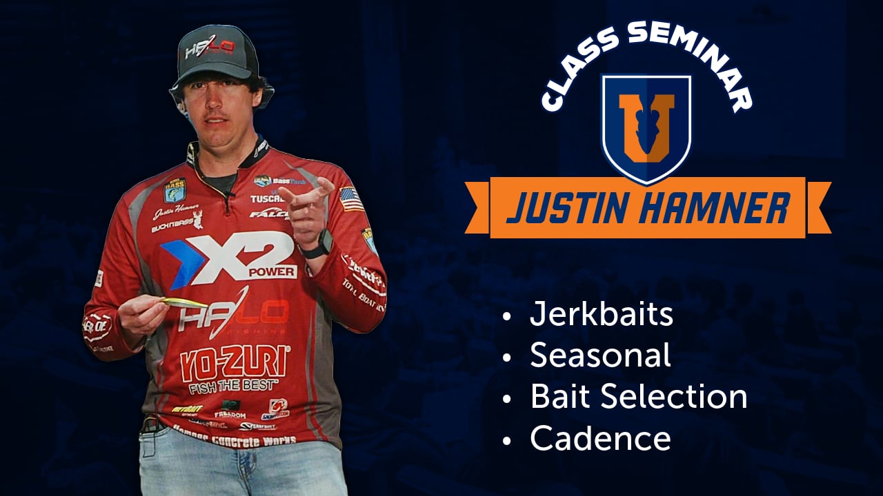 Jerkbaits 2024 Bassmaster Classic Winning Technique Justin Hamner