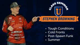 Catching Bass During the Most Challenging Time of the Year - Stephen Browning
